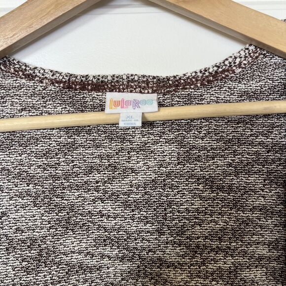 LulaRoe Sleeveless Long Duster Cardigan Size XL Cotton Blend Open Front Knit - Picture 2 of 4